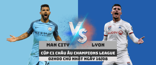 Manchester City vs Lyon –Champions League– 16/08