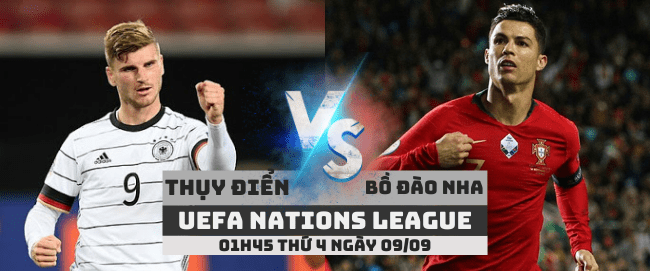 Thụy Điển vs Bồ Đào Nha –UEFA Nations League– 09/09