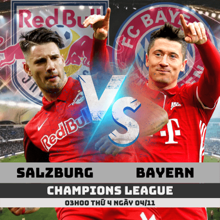 Nhận định Salzburg vs Bayern Munich –Champions League– 04/11/2020