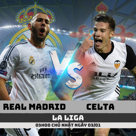 Nhận định kèo Real Madrid vs Celta – 03/01/2021- Ngoại hạng Anh