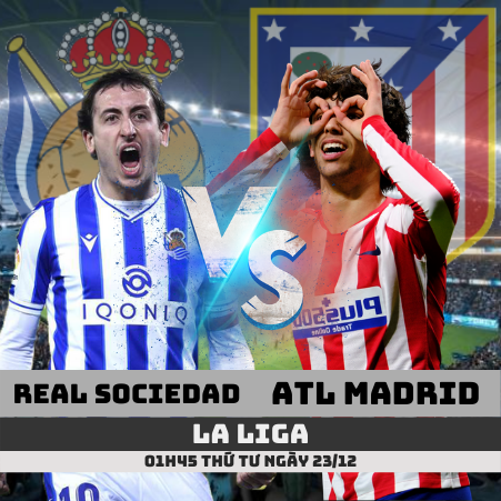 Nhận định kèo Sociedad vs Atletico Madrid –23/12/2020- La Liga