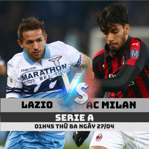Lazio vs AC Milan – Nhận định bóng đá 01h45 – 27/04/2021 – Serie A