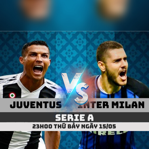 Tỷ lệ kèo Juventus vs Inter Milan – 23h00 – 15/05/2021 – Serie A