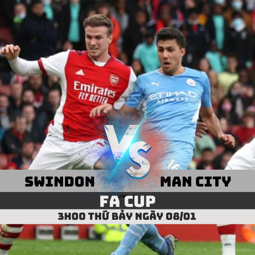 Nhận định Swindon vs Man City, 3h ngày 8/1 FA Cup