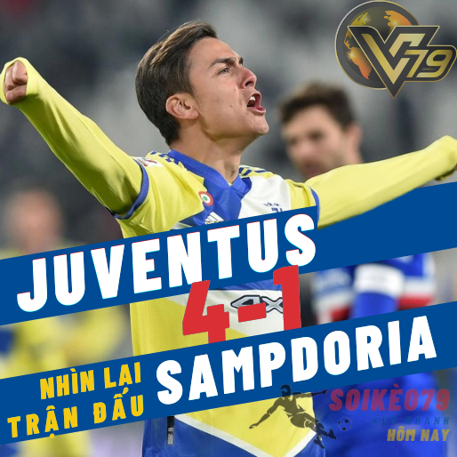 Nhìn lại trận Juventus 4-1 Sampdoria: Trở lại mạnh mẽ