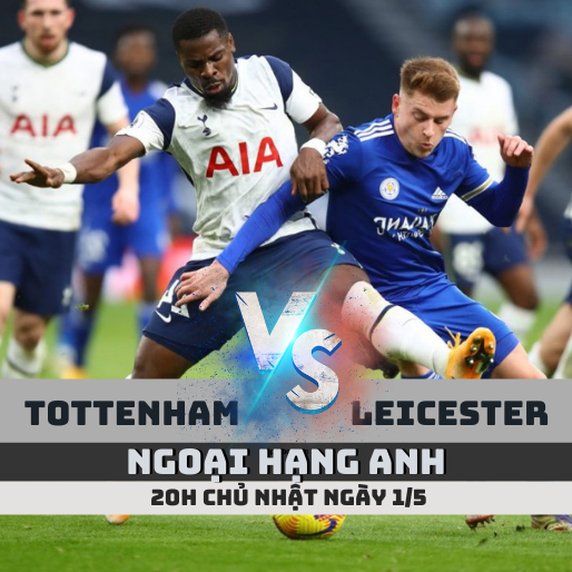 Nhận định soi kèo Tottenham vs Leicester – Ngoại hạng Anh – 20h ngày 1/5