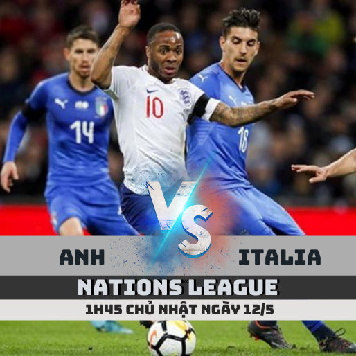 Soi kèo Anh vs Italia, 1h45 ngày 12/6 – Nations League