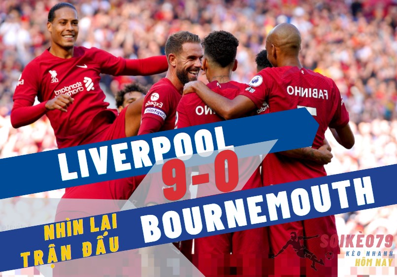 Nhìn lại trận Liverpool vs Bournemouth